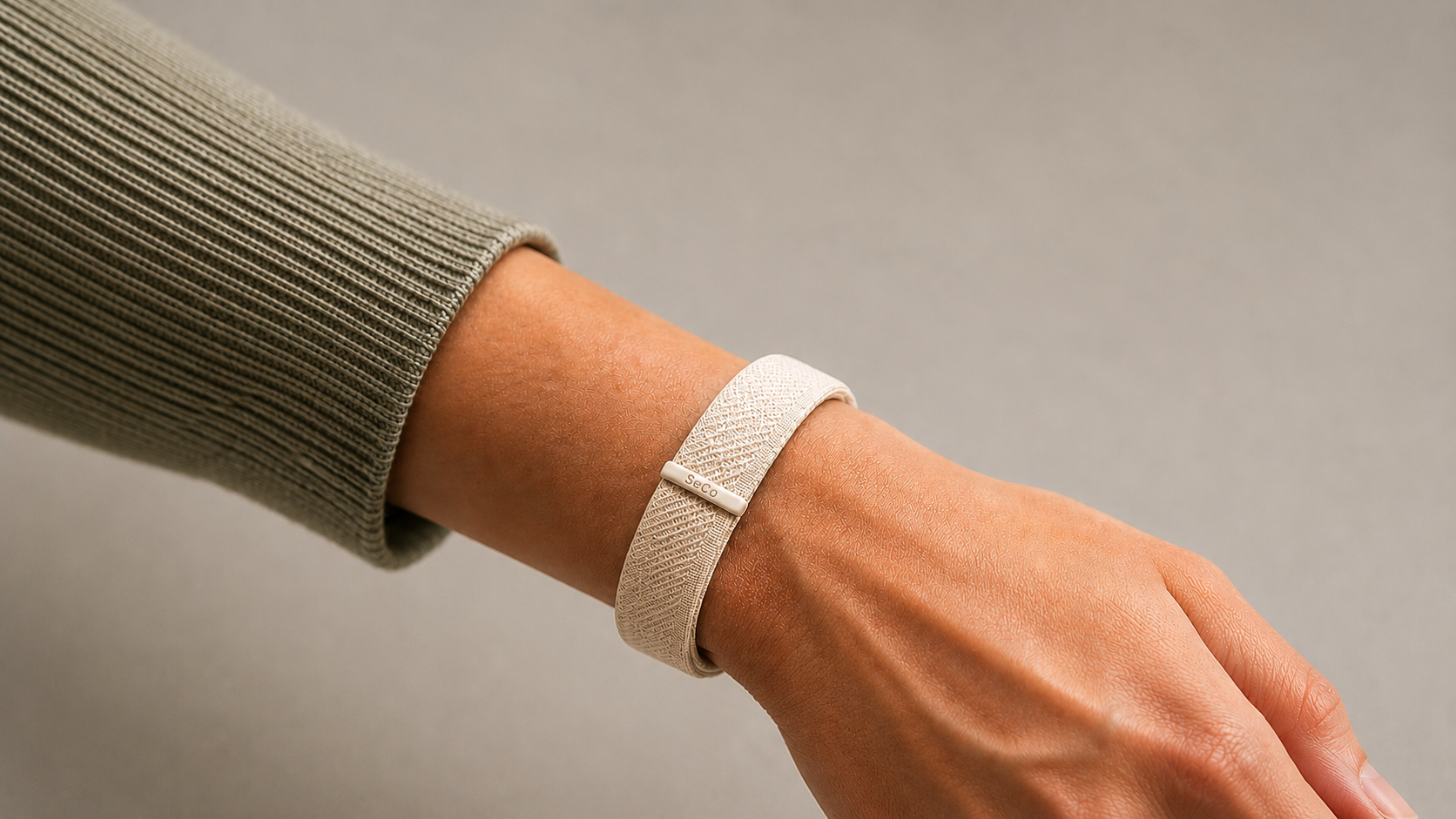 SeCo wrist wearable, worn on the wrist
